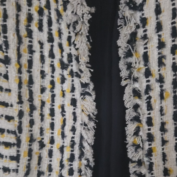 ANN MASHBURN Monochrome Striped Blazer - Picture 5 of 7